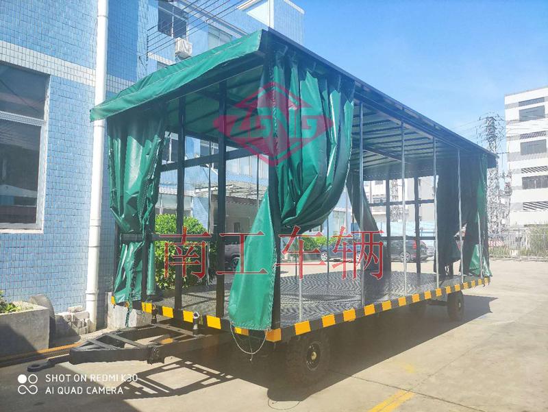 15吨雨篷双牵引乐鱼（中国）官方篷式工具周转拖车