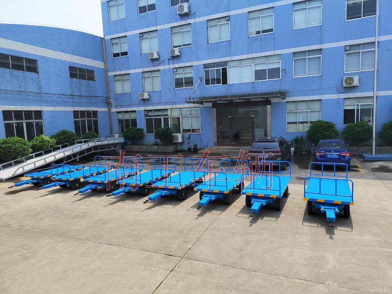 3吨无动力牵引乐鱼（中国）官方组前后可拆护栏