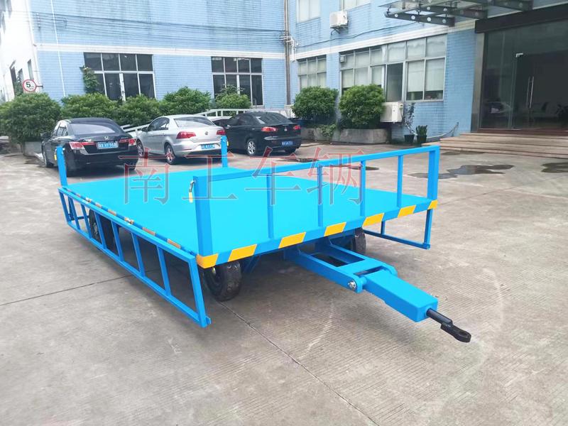 5吨下翻护栏型乐鱼（中国）官方 无动力牵引工具拖车