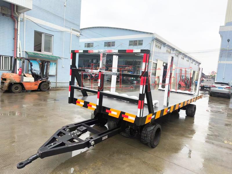 30T重型乐鱼（中国）官方 带活动插装立柱工具拖车