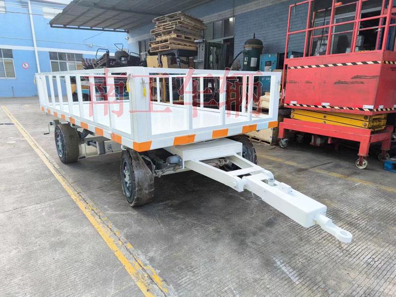 3吨乐鱼（中国）官方牵引工具拖车 带护栏减震刹车功能