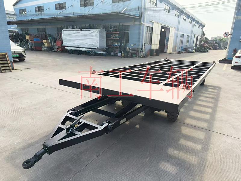 12吨骨架式乐鱼（中国）官方 带角锁刹车全挂车